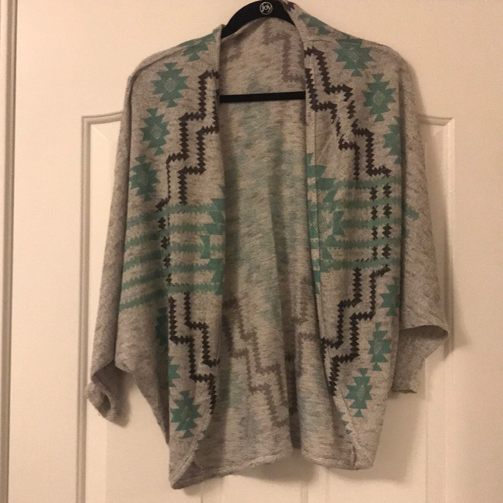 Tribal Printed Cardigan